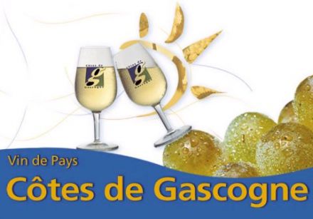 Wines from the South-West - Vins de Pays des Côtes de Gascogne