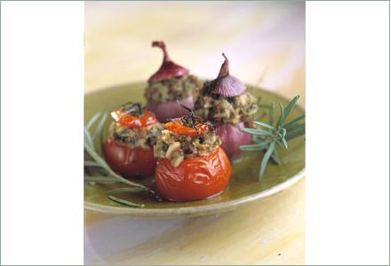 Little Vegetables Stuffed with Ratatouille, Nice-Style