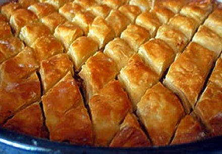 Baklava with Cardamom and Rosewater