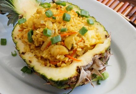 Rice with Pineapple - Khao phad sapparod