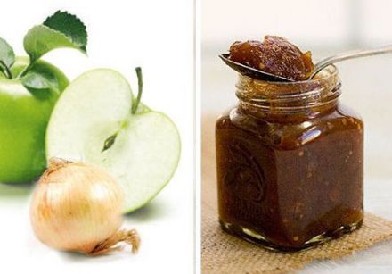 Apple and Onion Chutney 