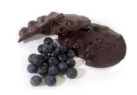 Chocolate with Blueberries