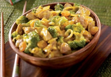 Pork and Coconut Curry with Vegetables