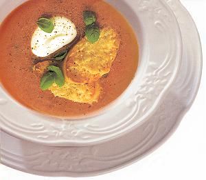 Cold Cucumber and Tomato Soup