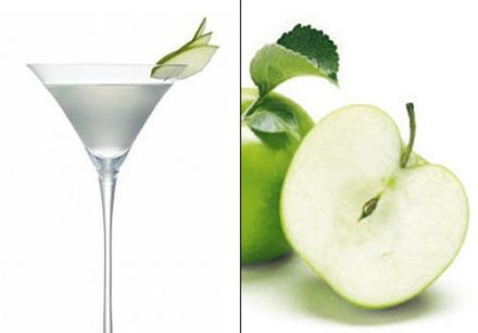 Green Apple & Coriander Martini