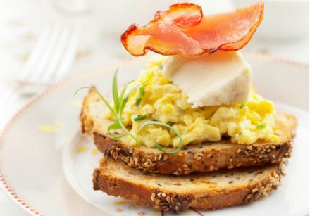 Scrambled Eggs with Boursault