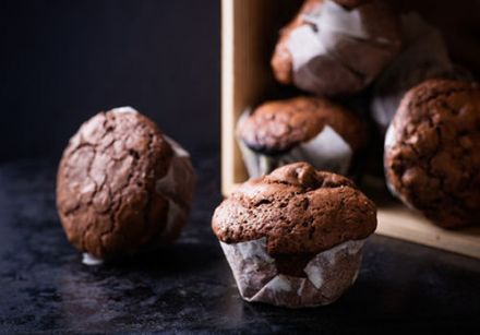 Sweet Potato Chocolate Chip Mini Muffins