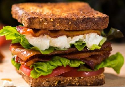 Candies BLT recipe with goat cheese