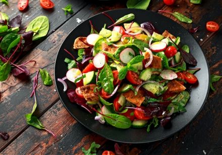 Fattoush Salad, Syrian-Style